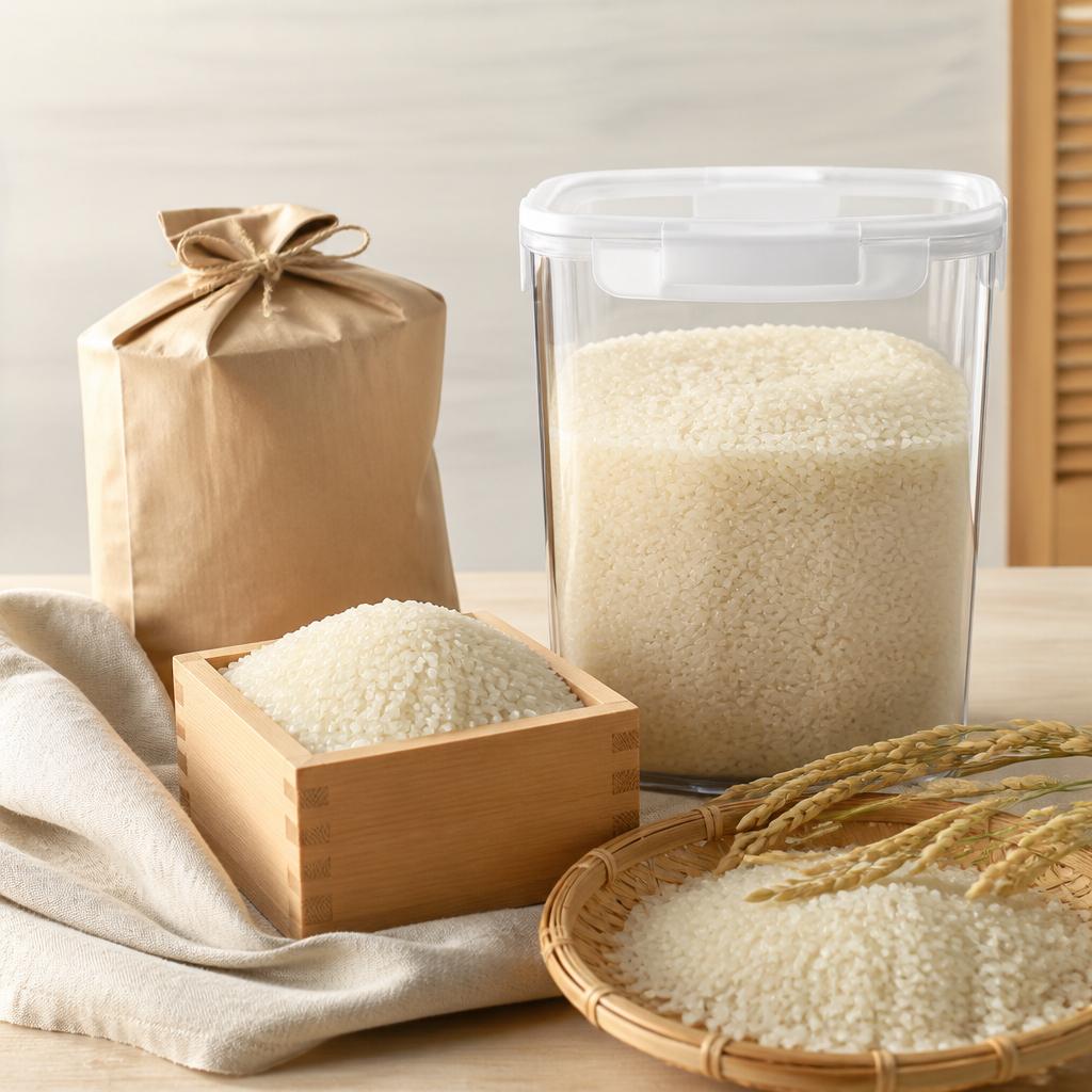 保存方法とお米の取り扱い
